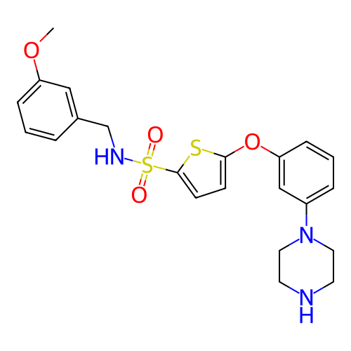 Chemical structure of BindingDB Monomer ID 316401