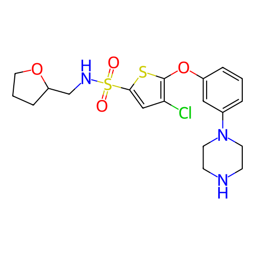 Chemical structure of BindingDB Monomer ID 316404