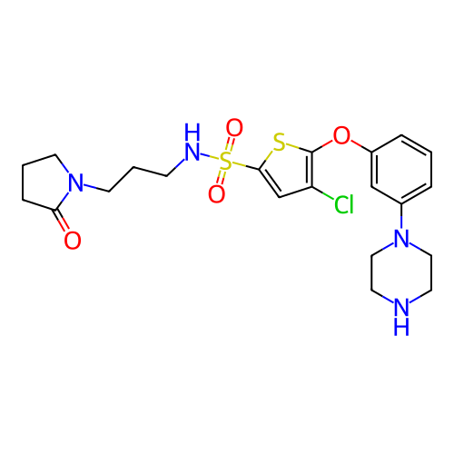 Chemical structure of BindingDB Monomer ID 316406