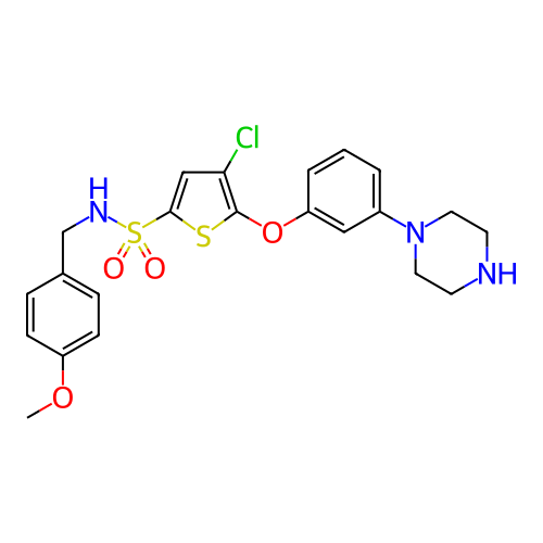 Chemical structure of BindingDB Monomer ID 316460
