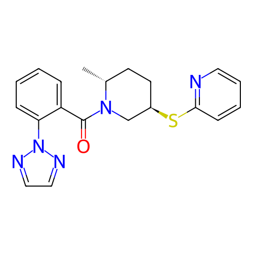 Chemical structure of BindingDB Monomer ID 316473