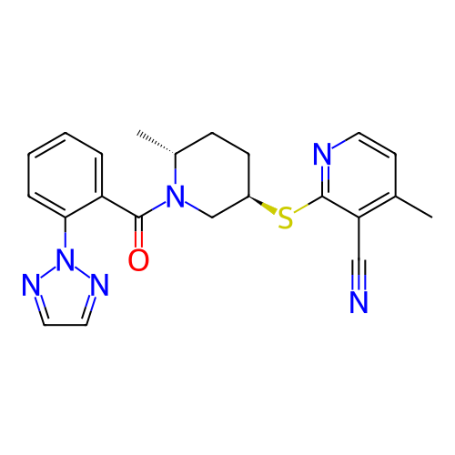 Chemical structure of BindingDB Monomer ID 316476
