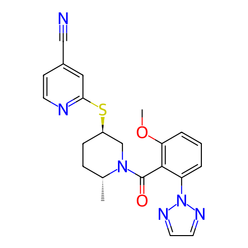 Chemical structure of BindingDB Monomer ID 316483