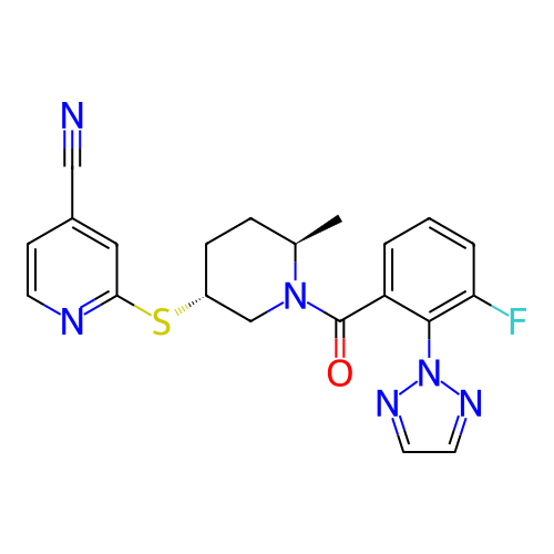 Chemical structure of BindingDB Monomer ID 316485