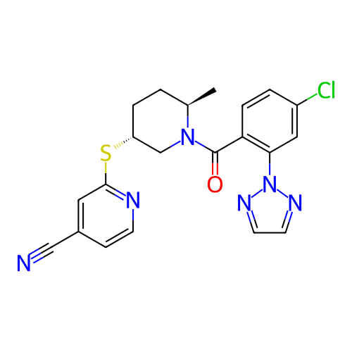 Chemical structure of BindingDB Monomer ID 316486