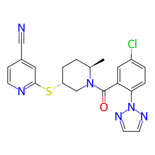 Chemical structure of BindingDB Monomer ID 316491