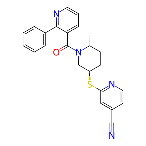 Chemical structure of BindingDB Monomer ID 316498
