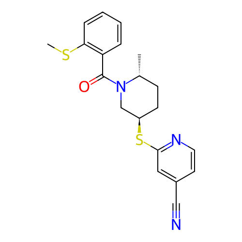 Chemical structure of BindingDB Monomer ID 316500