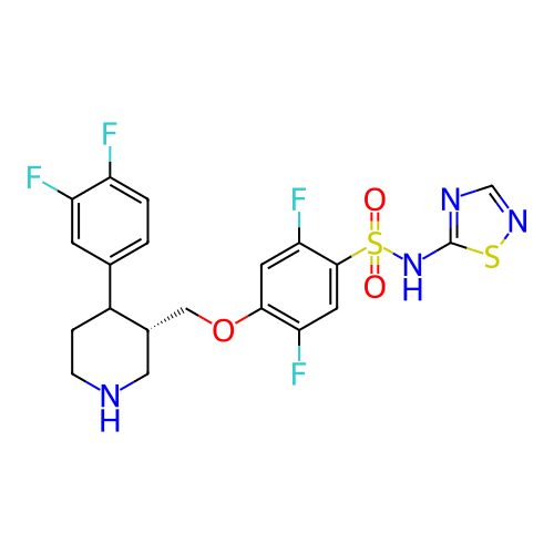 Chemical structure of BindingDB Monomer ID 316501