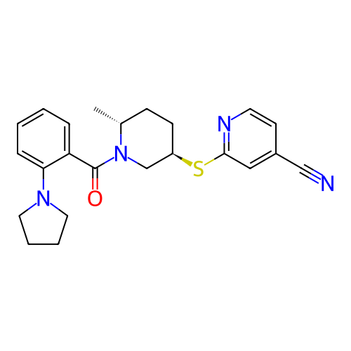 Chemical structure of BindingDB Monomer ID 316505