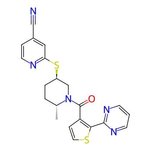 Chemical structure of BindingDB Monomer ID 316506