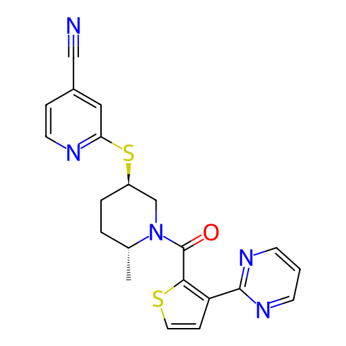 Chemical structure of BindingDB Monomer ID 316508