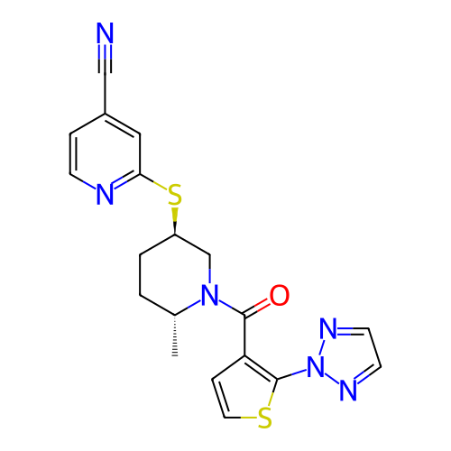 Chemical structure of BindingDB Monomer ID 316510