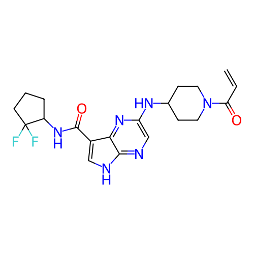 Chemical structure of BindingDB Monomer ID 316737