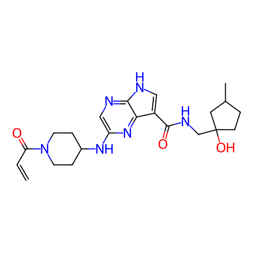 Chemical structure of BindingDB Monomer ID 316738