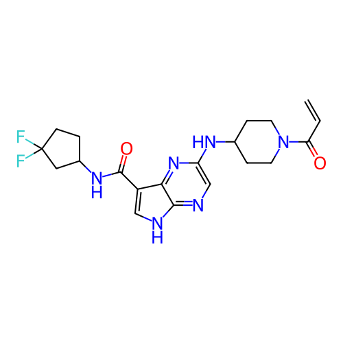 Chemical structure of BindingDB Monomer ID 316764