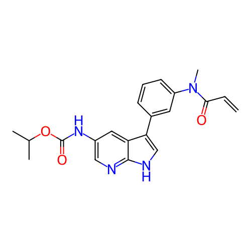 Chemical structure of BindingDB Monomer ID 316845