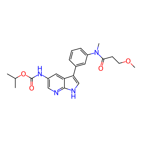 Chemical structure of BindingDB Monomer ID 316846