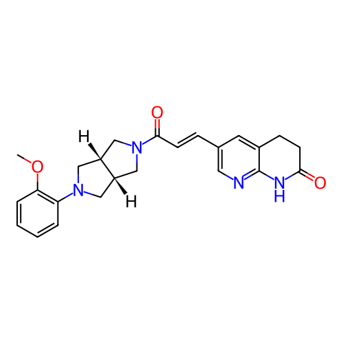 Chemical structure of BindingDB Monomer ID 316894