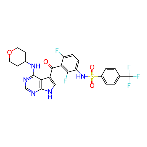 Chemical structure of BindingDB Monomer ID 316962