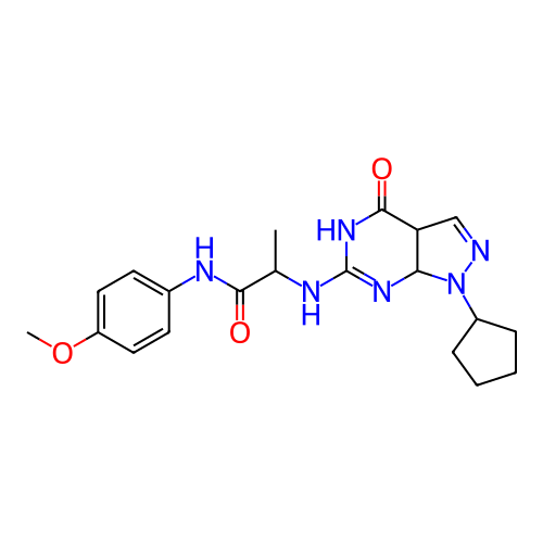 Chemical structure of BindingDB Monomer ID 317140
