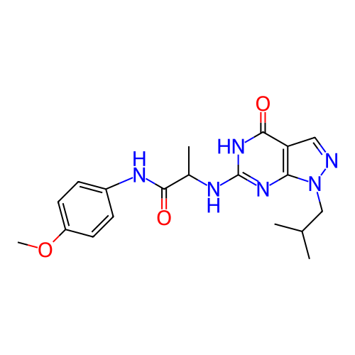 Chemical structure of BindingDB Monomer ID 317144