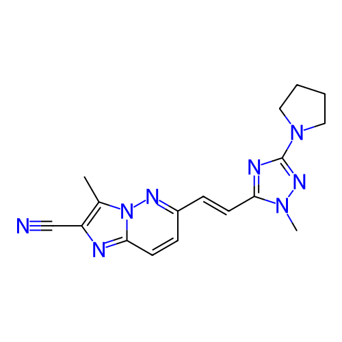 Chemical structure of BindingDB Monomer ID 317145