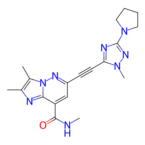 Chemical structure of BindingDB Monomer ID 317182