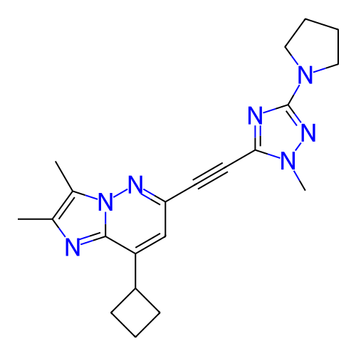 Chemical structure of BindingDB Monomer ID 317189