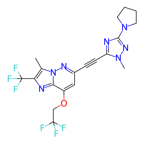 Chemical structure of BindingDB Monomer ID 317204