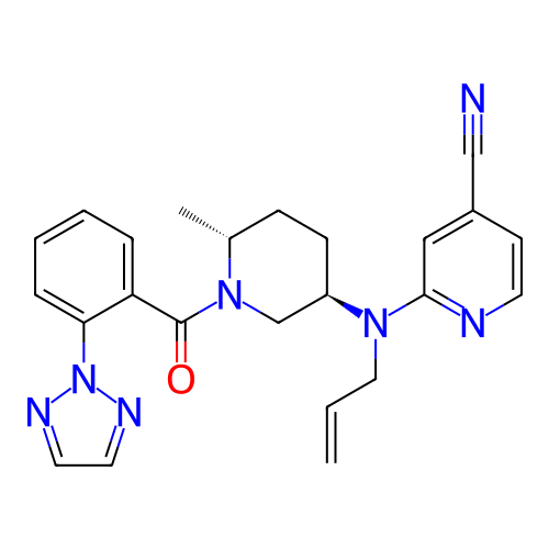 Chemical structure of BindingDB Monomer ID 317573
