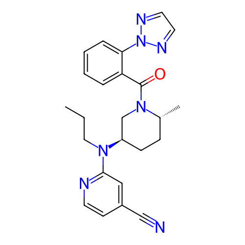 Chemical structure of BindingDB Monomer ID 317574
