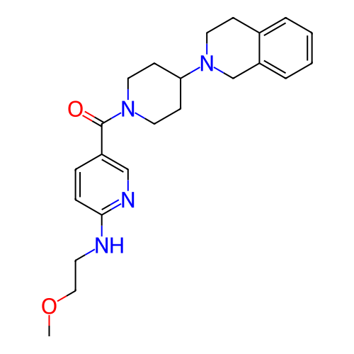 Chemical structure of BindingDB Monomer ID 317576