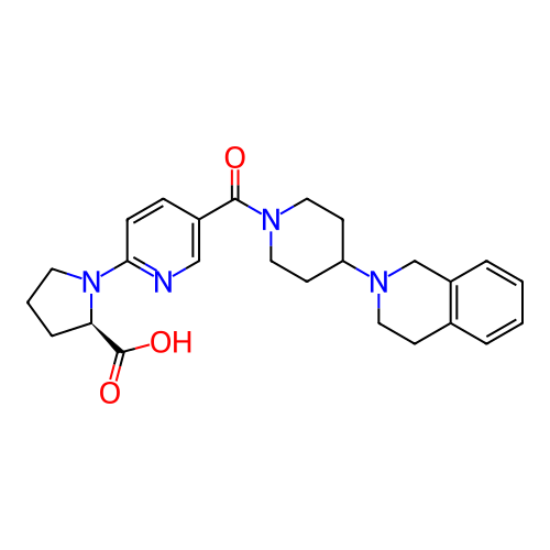 Chemical structure of BindingDB Monomer ID 317581