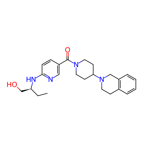 Chemical structure of BindingDB Monomer ID 317582