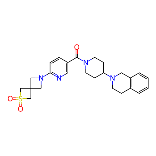 Chemical structure of BindingDB Monomer ID 317590