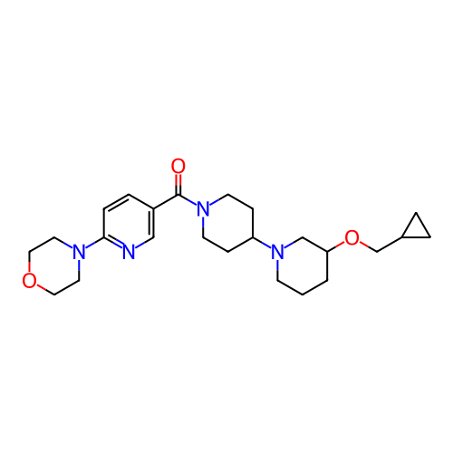 Chemical structure of BindingDB Monomer ID 317597