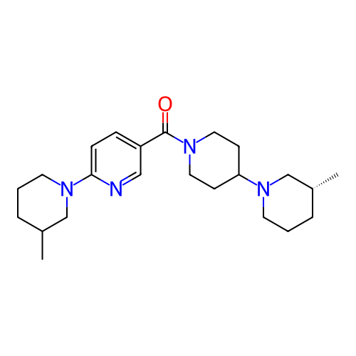 Chemical structure of BindingDB Monomer ID 317605