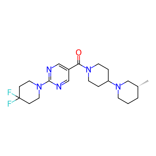 Chemical structure of BindingDB Monomer ID 317609