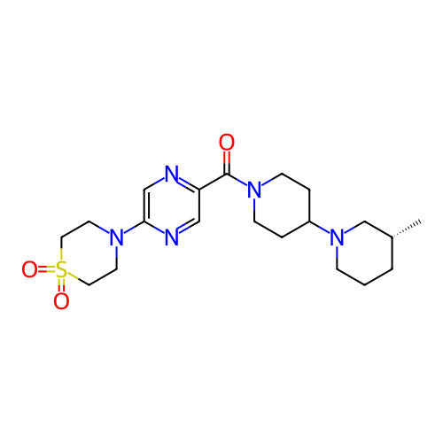 Chemical structure of BindingDB Monomer ID 317611