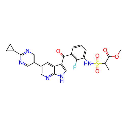 Chemical structure of BindingDB Monomer ID 317788