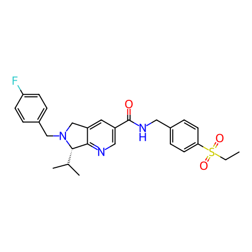Chemical structure of BindingDB Monomer ID 317854