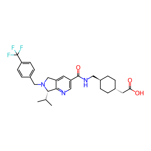 Chemical structure of BindingDB Monomer ID 317986