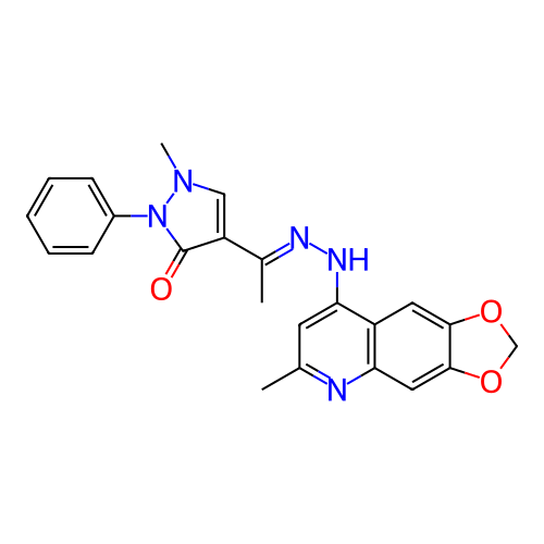 Chemical structure of BindingDB Monomer ID 318443