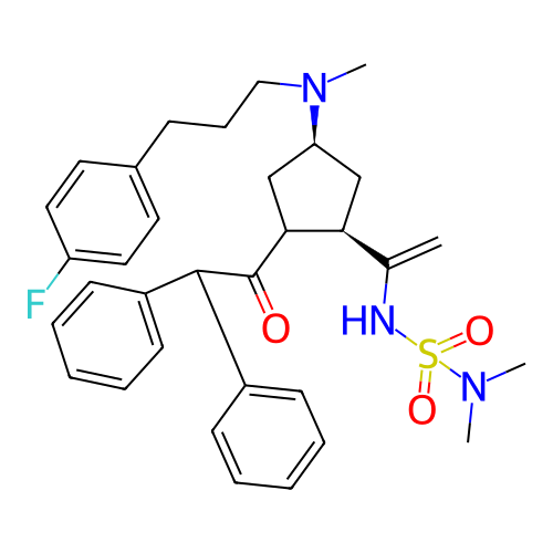 Chemical structure of BindingDB Monomer ID 318800