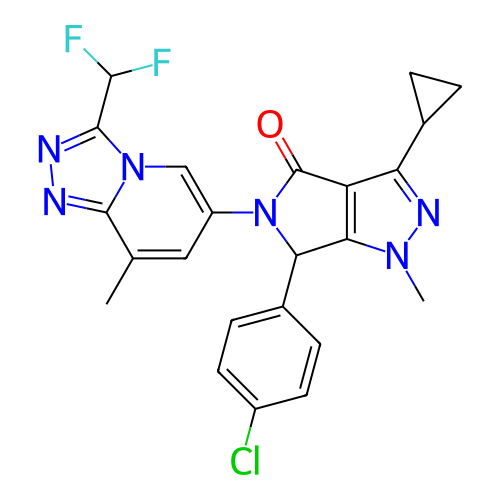 Chemical structure of BindingDB Monomer ID 318841