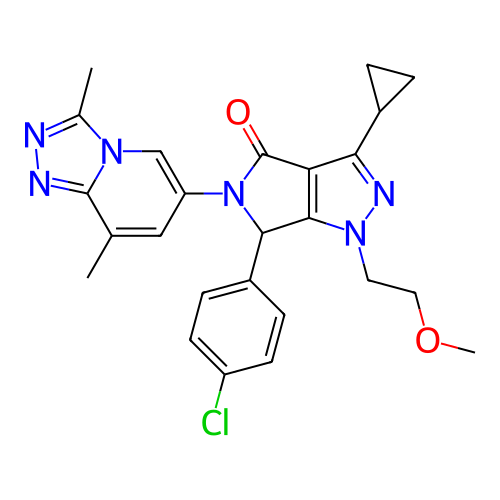 Chemical structure of BindingDB Monomer ID 318842