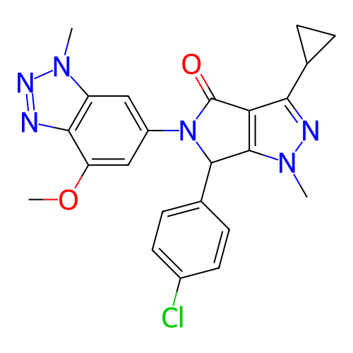 Chemical structure of BindingDB Monomer ID 318844
