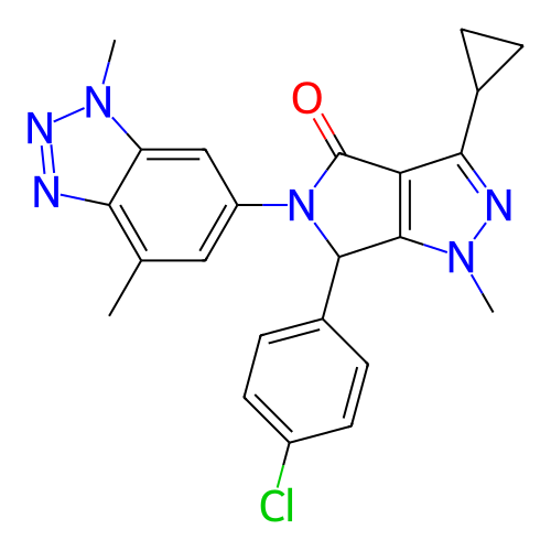 Chemical structure of BindingDB Monomer ID 318846