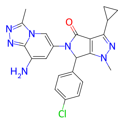 Chemical structure of BindingDB Monomer ID 318864